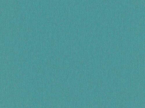 Vliesová tapeta s jemnou, matnou, textilnou štruktúrou, v tyrkysovej farbe, ER-601982